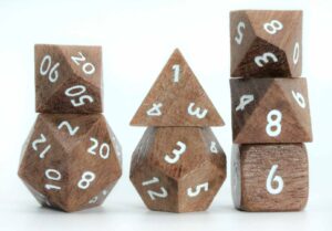 Wood dice 6