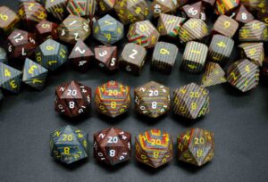 Wood dice XMOT 6