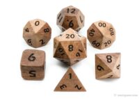 Wooden dice custom DND dice 18