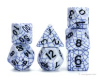 Cracked Dice Line Dice D&d Polyhedral Dice Set