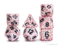 Cracked Dice Line Dice D&d Polyhedral Dice Set