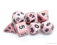 Cracked Dice Line Dice D&d Polyhedral Dice Set