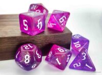 Glitter Nebula Dice Set