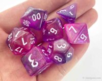 Glitter Nebula Dice Set