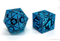 Polyhedral Metal Dnd Dice