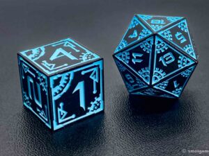 Polyhedral Metal Dnd Dice