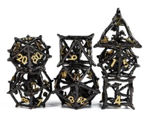 Caged Dragon Dice Set