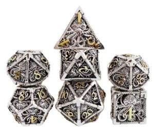 Cthulhu Metal Dice Set