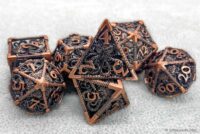 Cthulhu metal dice