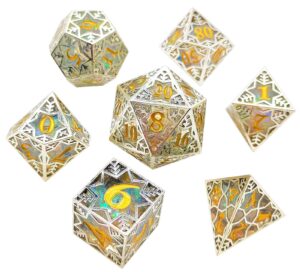 Metal resin dice