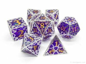 Metal and resin dice