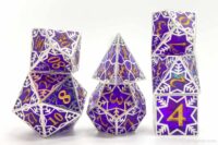 Metal resin dice