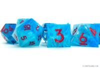 Glacier And Ocean dice set