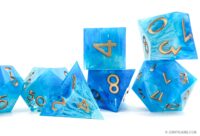 Glacier And Ocean dice set