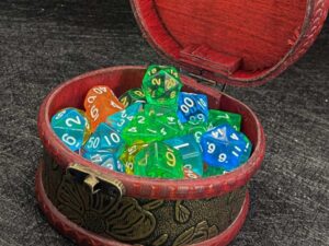 Dice Treasure Chests Round