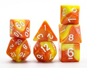 New 2-color Dice Set