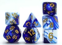 2 Color Mixed Swirl Dice