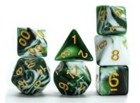 2 Color Mixed Swirl Dice