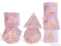 Pink Opalite Gemstone Dice