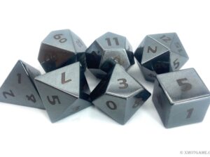 Hematite Gemstone Dice