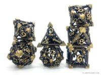 Death Scythe Hollow metal dice set-31