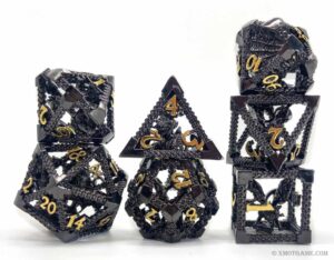 Chained Dragon Hollow Dice Set