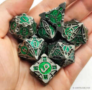 DND Metal Dice Set