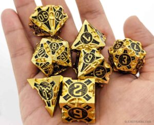 DND Metal Dice Set