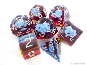 Sunset Cloud Dice Set