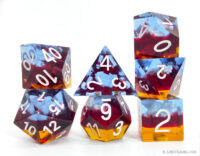 Sunset Cloud Dice Set