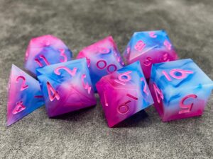 Custom China Resin Dice set