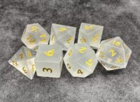 Selenite Gemstone Dice