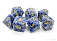 sodalite stone dice