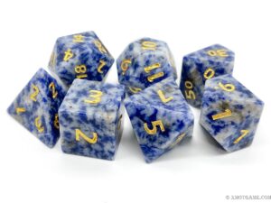 sodalite stone dice