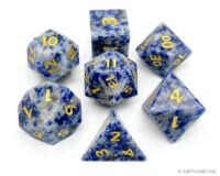 sodalite stone dice