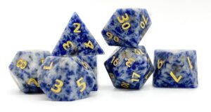 sodalite stone dice