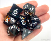 custom resin dice set