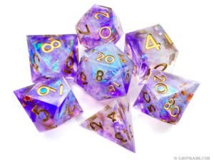 Holographic Foil Sharp Edge Dice