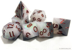 new resin dice set