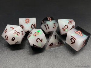 new resin dice set