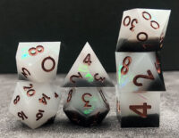 new resin dice set