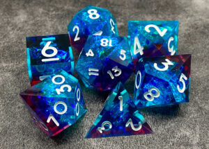 Custom Resin Dice set