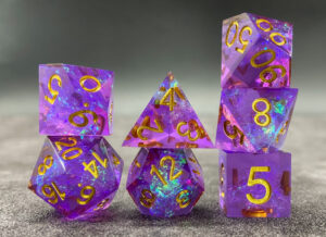 Holographic Foil Sharp Edge Dice