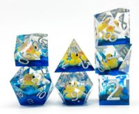 Blue Marsh Duckling Dice Set