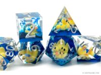 Blue Marsh Duckling Dice Set