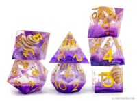 Conch theme Dice set