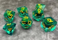 Liquid core dice – beholder's eye