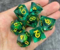 Liquid core dice – beholder's eye