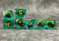 Liquid core dice – beholder's eye