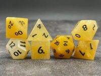 Topaz dice set